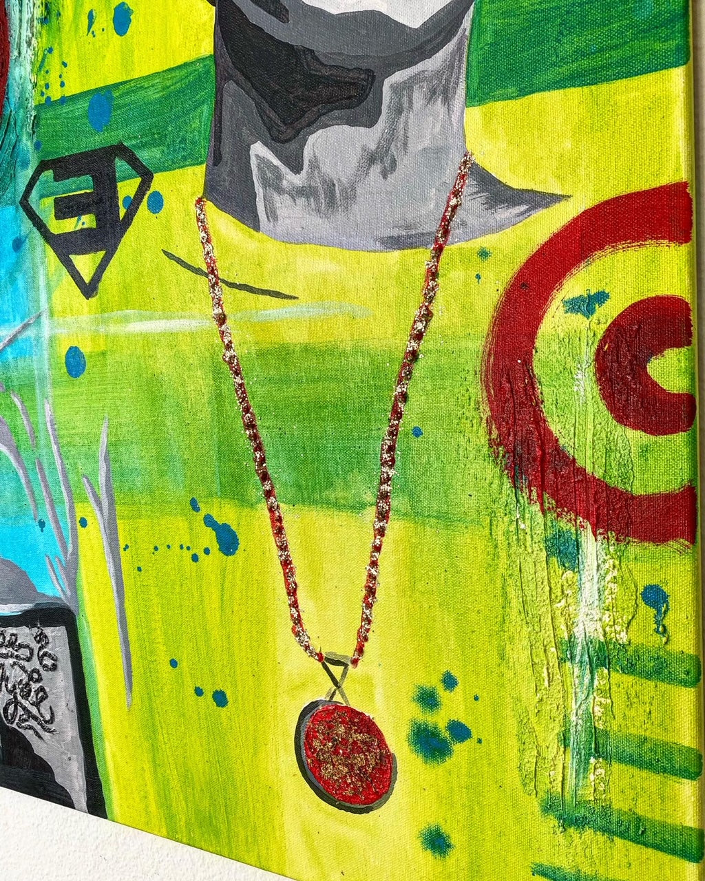 Acrylic Painting on Canvas "EMINEM"