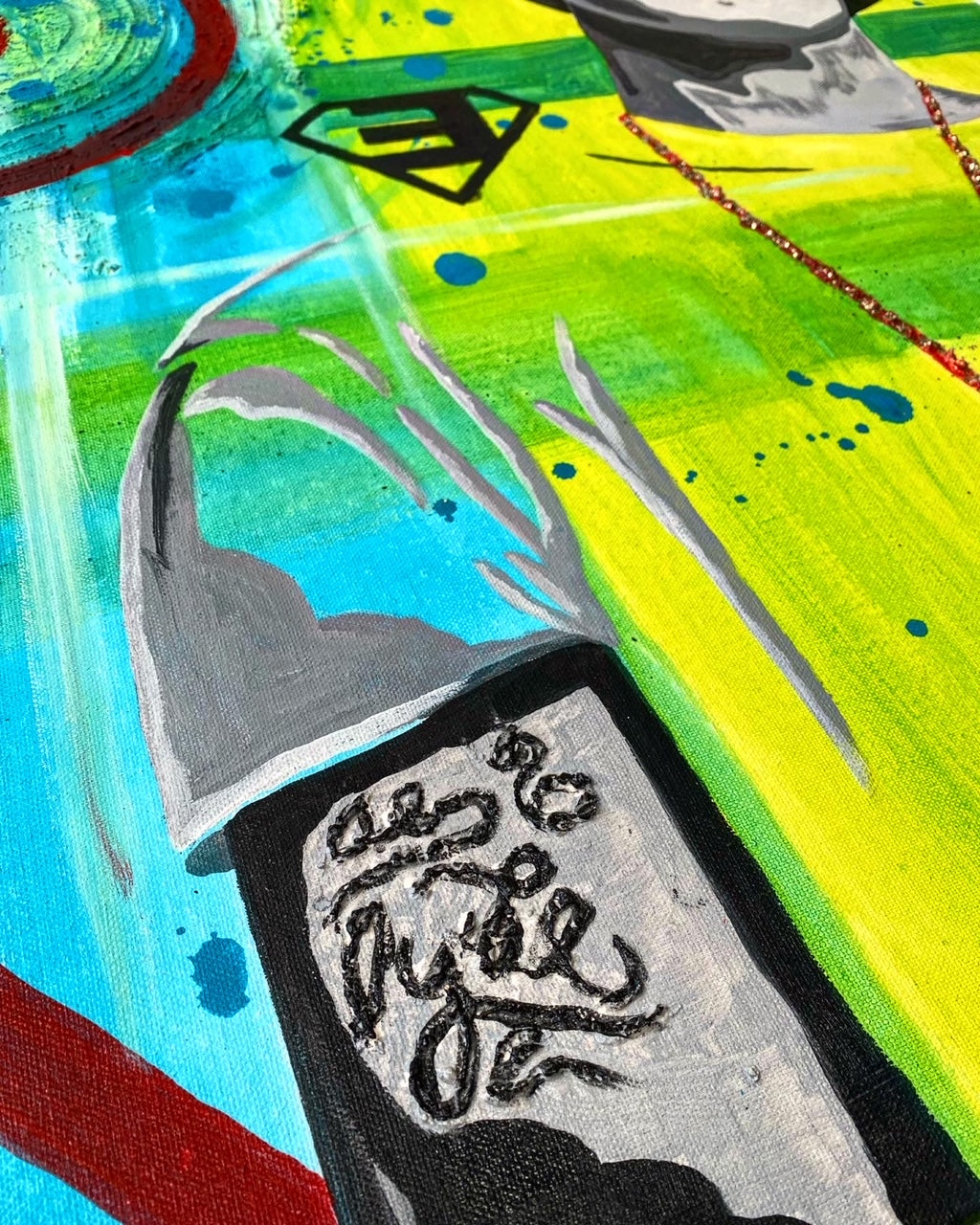 Acrylic Painting on Canvas "EMINEM"