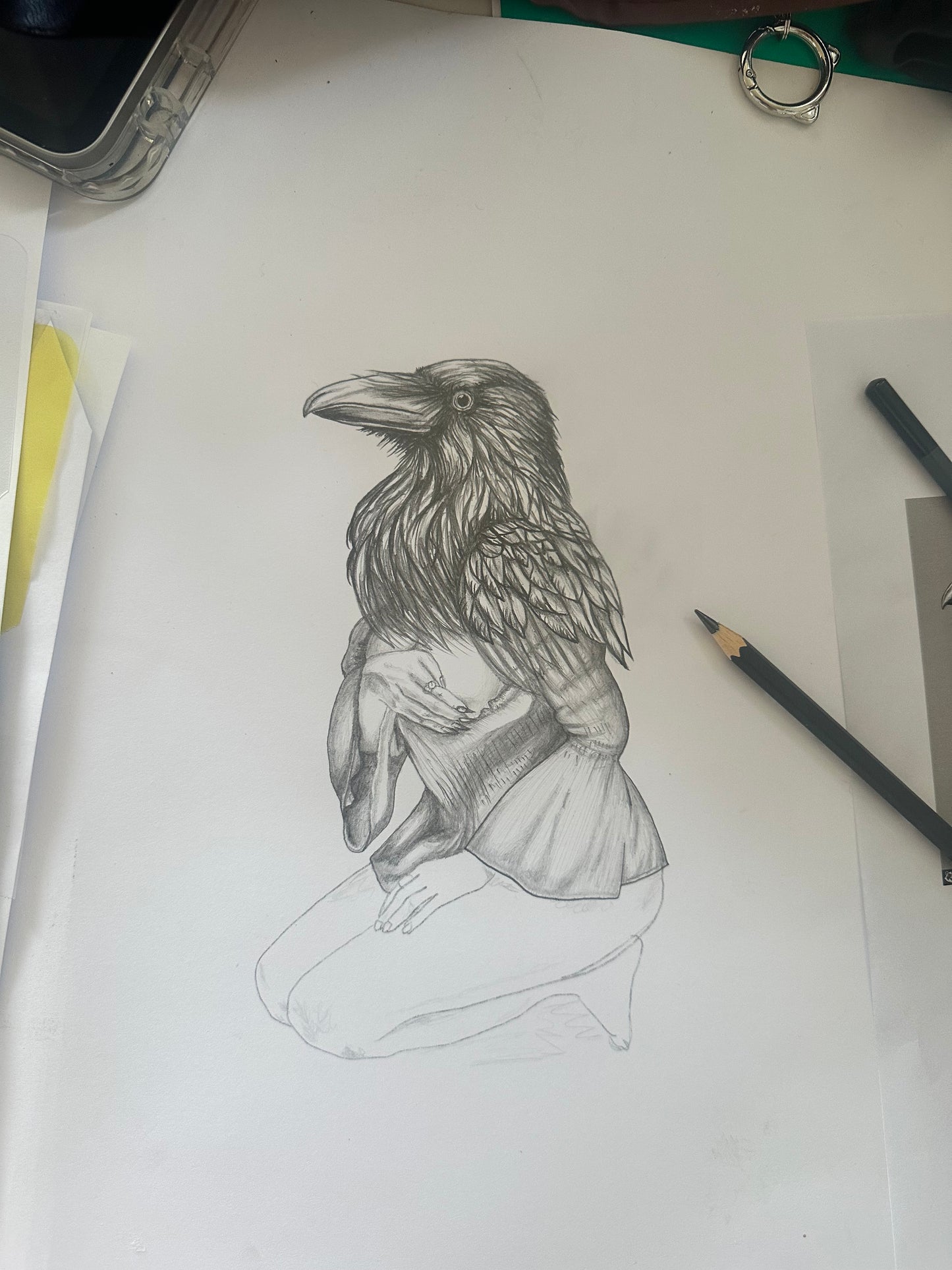 Pencil drawing „Horeia“