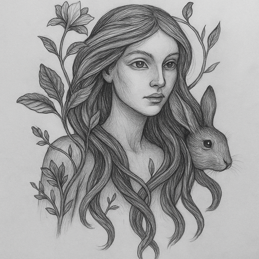 Pencil drawing “Furest“