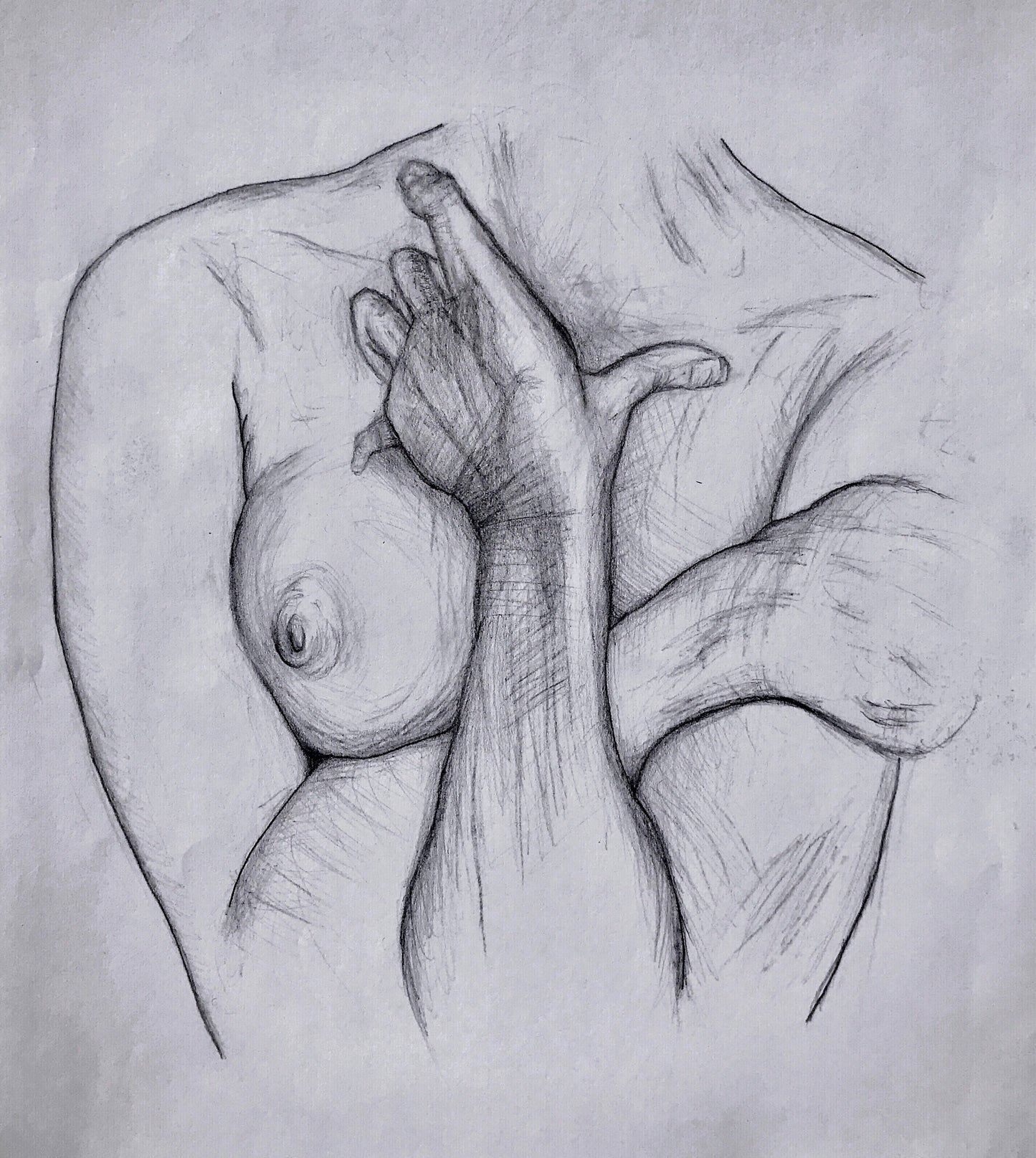 Pencil drawing „Arousal“