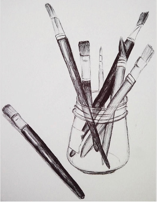 Pen drawing „Art“