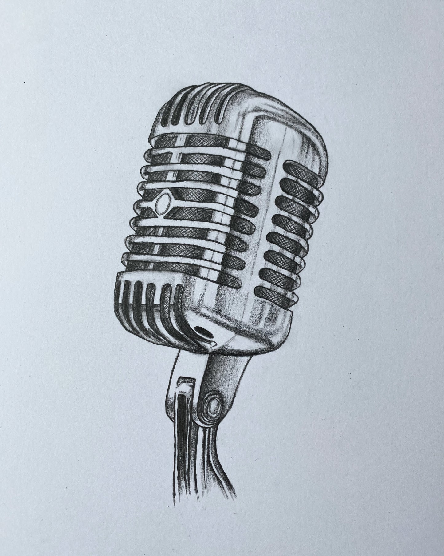 Pencil drawing „Mic“