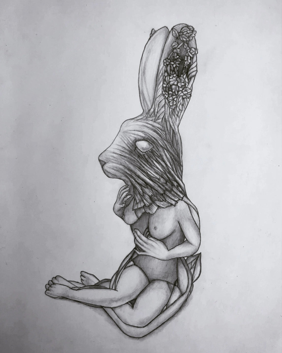 Pencil drawing „Reincarnation“